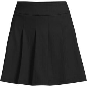 Lands'‎ End Women’s Active High Impact High Rise Skort In Black Size Small Tall